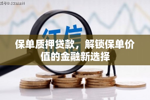 唐山保单质押贷款，解锁保单价值的金融新选择