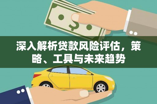 长兴深入解析贷款风险评估，策略、工具与未来趋势