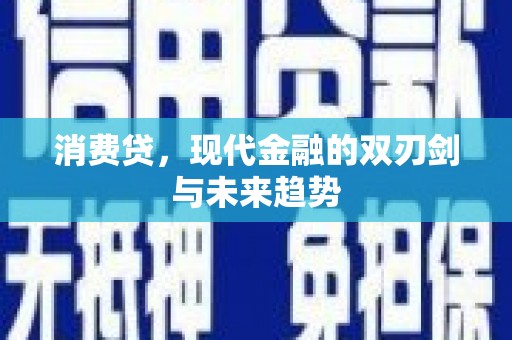 浔阳消费贷，现代金融的双刃剑与未来趋势