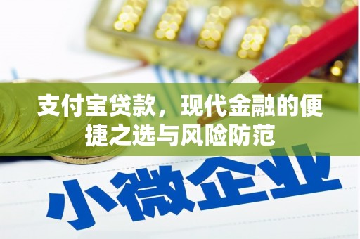 元长支付宝贷款，现代金融的便捷之选与风险防范