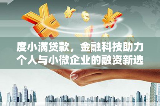 嘉祥度小满贷款，金融科技助力个人与小微企业的融资新选择