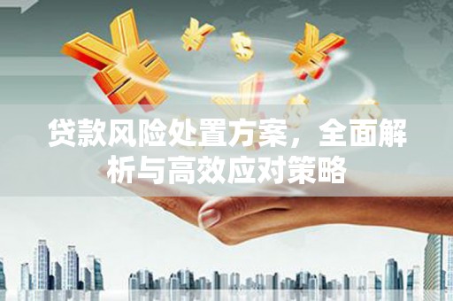竹山贷款风险处置方案，全面解析与高效应对策略