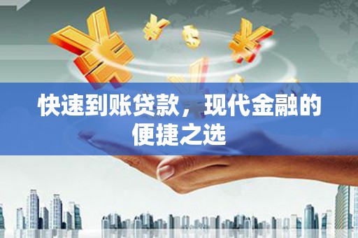 儋州快速到账贷款，现代金融的便捷之选