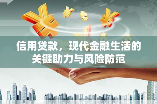 北关信用贷款，现代金融生活的关键助力与风险防范
