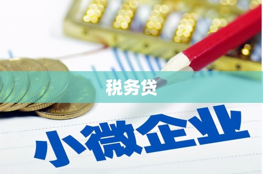 梧州税务贷