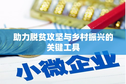 张店助力脱贫攻坚与乡村振兴的关键工具